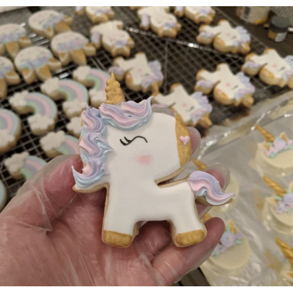 Enhjørning Kakeutstikker