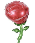 Rød Rose Folieballong