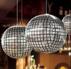 Sølv Discokule Folieballong