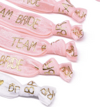 Team Bride Strikkarmbånd
