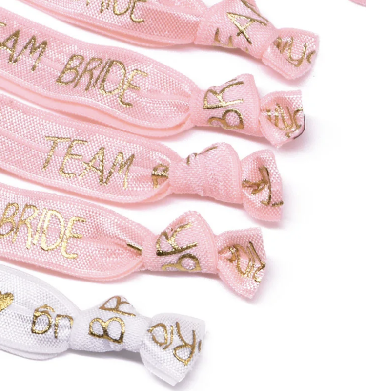 Team Bride Strikkarmbånd