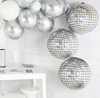 Perleshimmer Discokule Folieballong