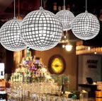Sølv Discokule Folieballong
