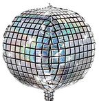 Perleshimmer Discokule Folieballong
