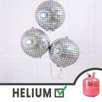 Perleshimmer Discokule Folieballong