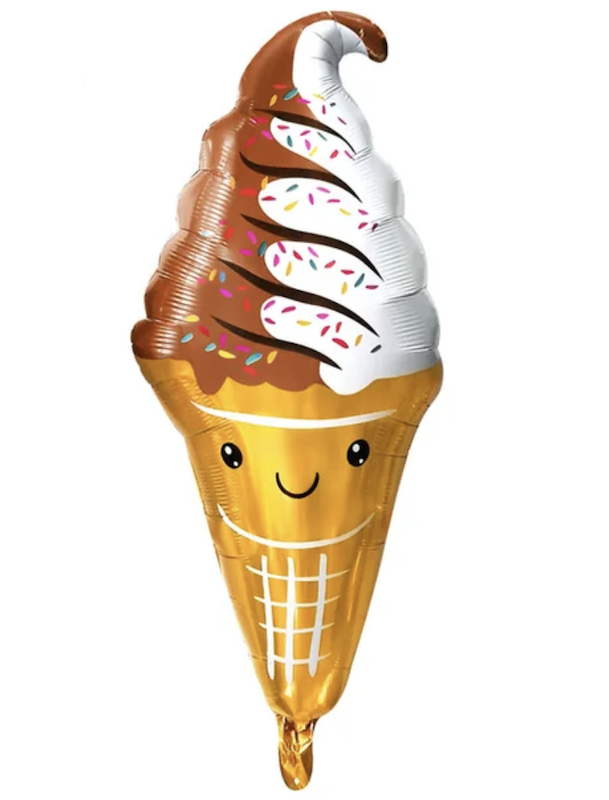 Iskrem Folieballong, Sjokoswirl