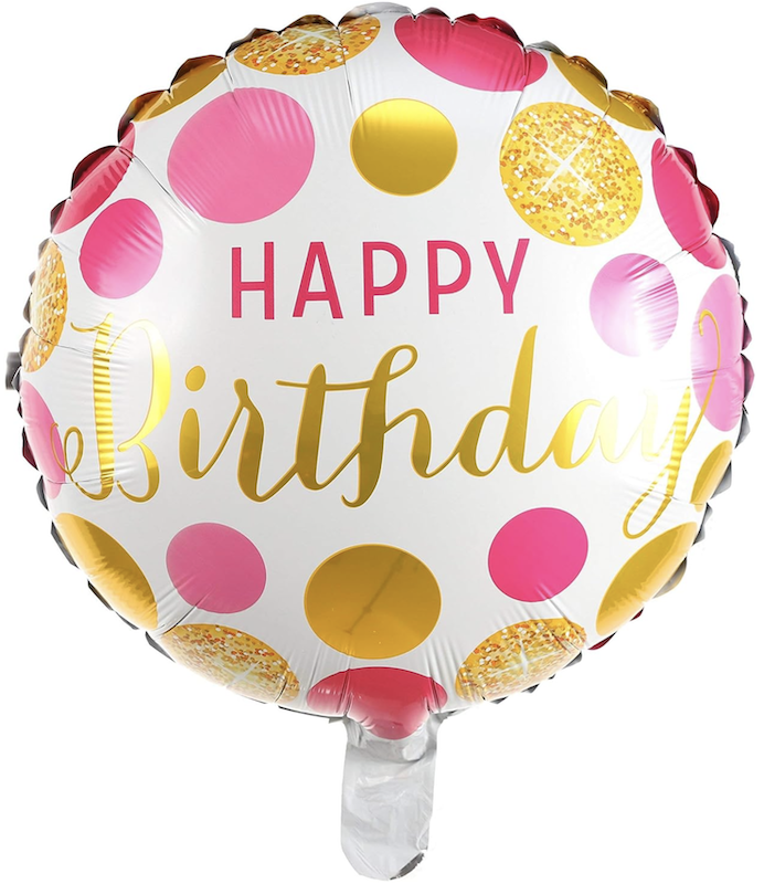 Happy Birthday Folieballong