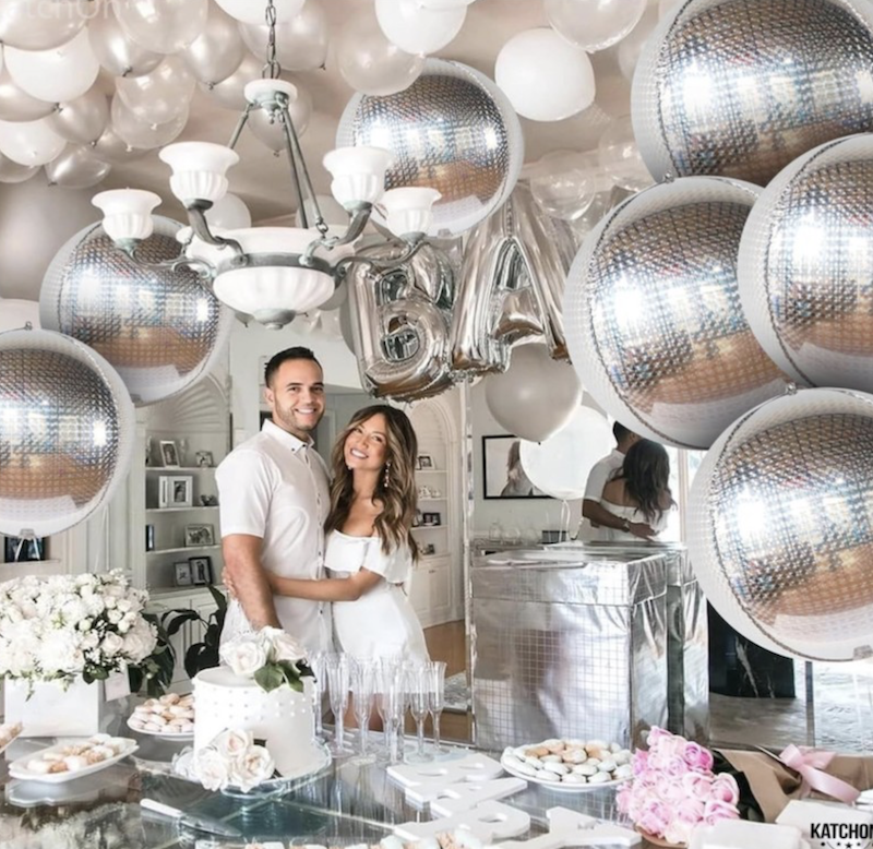 Discokule Folieballong