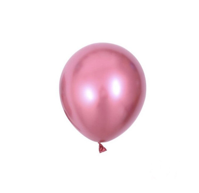 Miniatyr Rosa Metallic