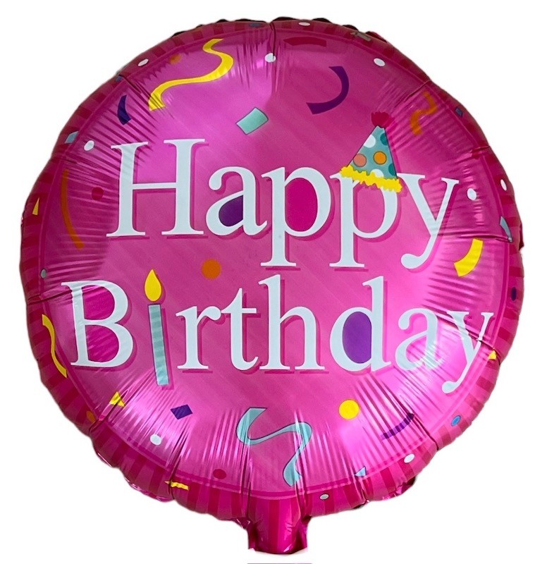 Happy Birthday Folieballong