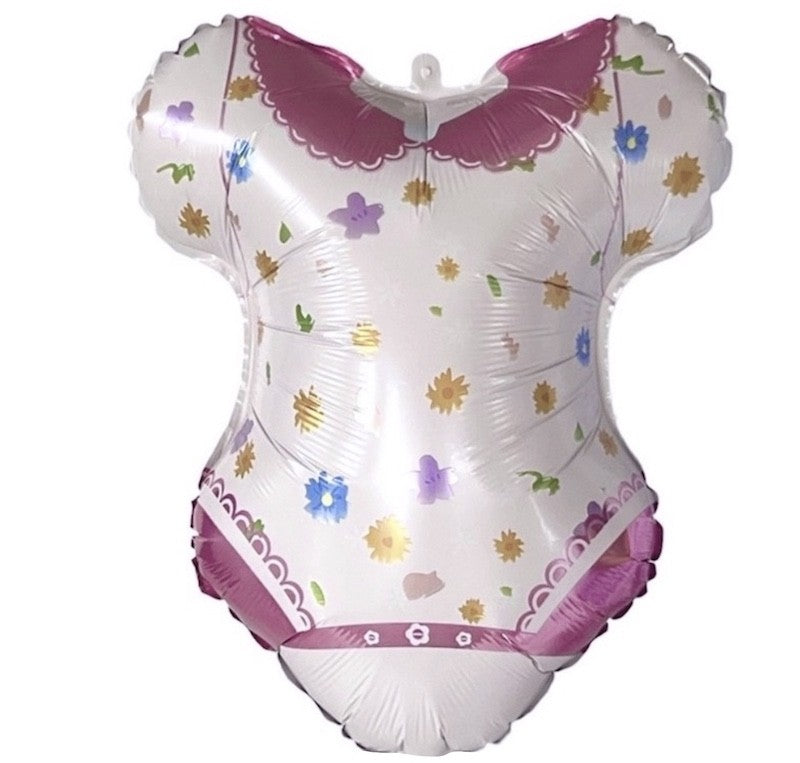 Babyshower Folieballong, Rosa