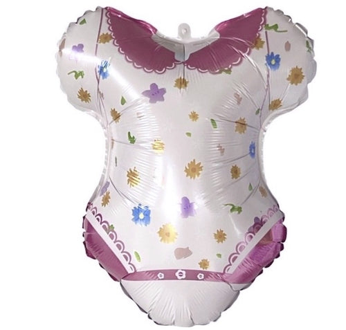 Babyshower Folieballong, Rosa