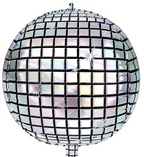 Perleshimmer Discokule Folieballong