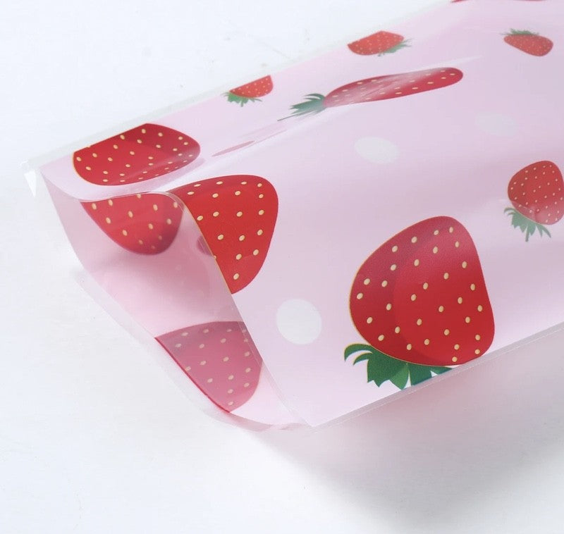 Jordbær Candy Bags