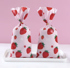Jordbær Candy Bags