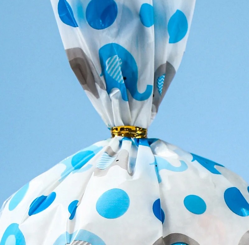 Blå Elefant Candy Bags
