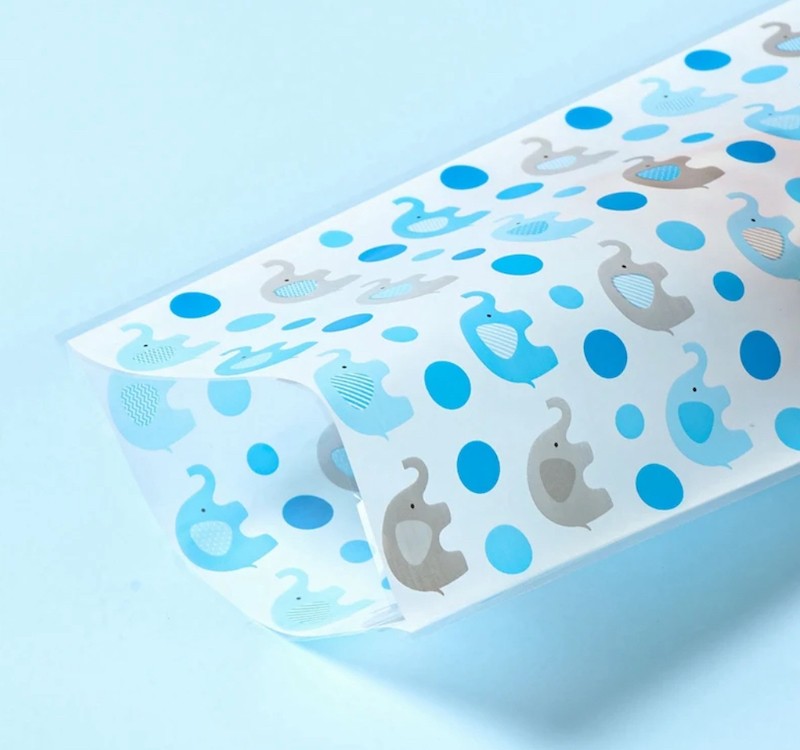 Blå Elefant Candy Bags