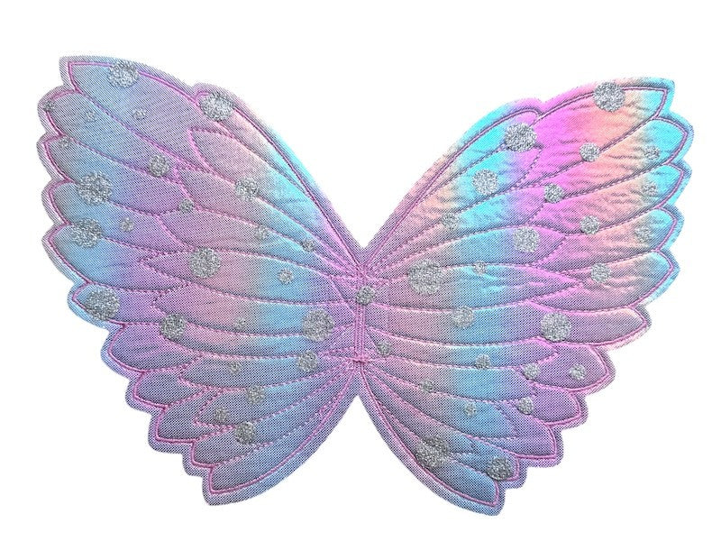 Pastell Sommerfuglvinger med Glitter
