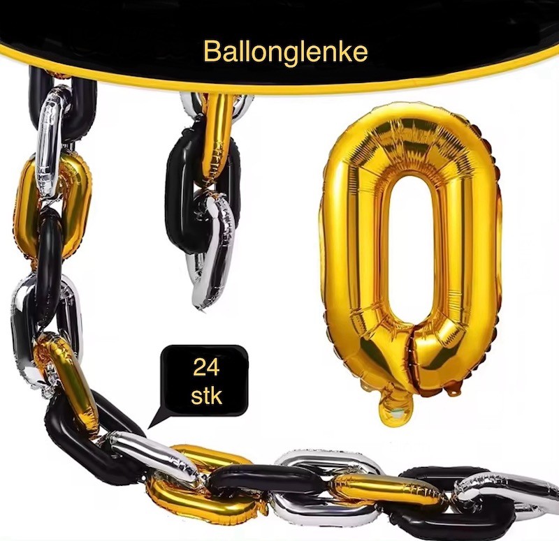 Foliert Ballong Lenke