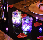 Rosa LED kuler, 10 stk
