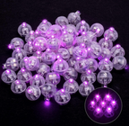 Rosa LED kuler, 10 stk