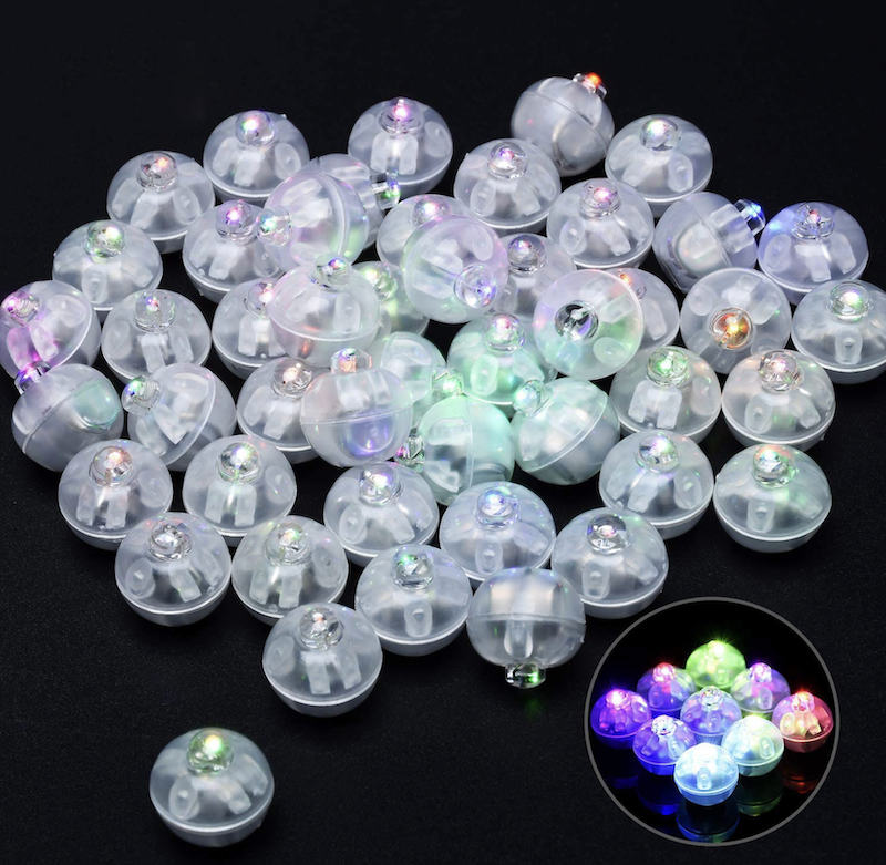 Blinkende LED ballong/dekorasjons kuler