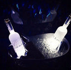 Hvite LED lys til flasker og glass