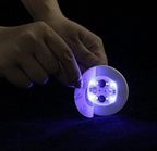 Lilla LED lys for flasker og glass