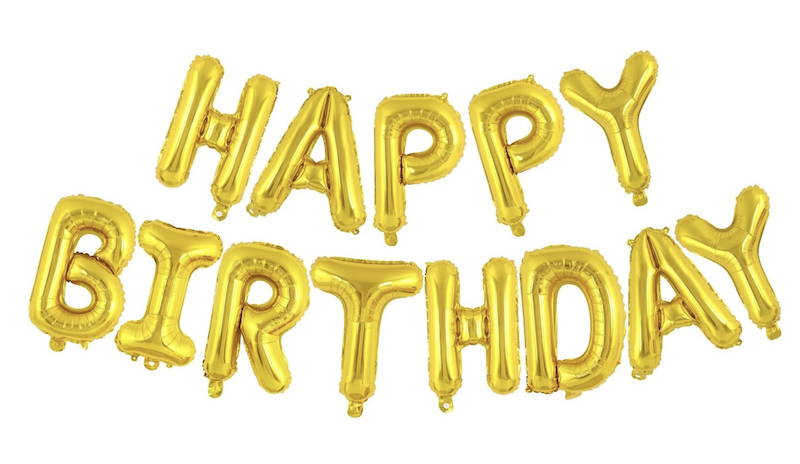 Gull Happy Birthday Foliebanner