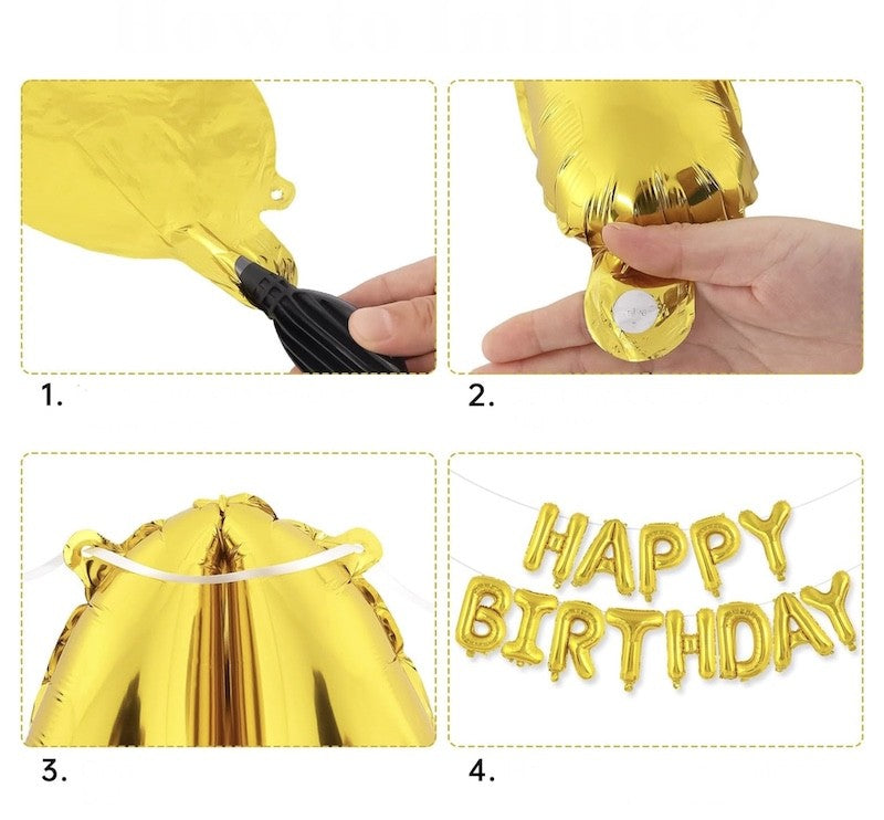 Gull Happy Birthday Foliebanner