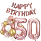 Rose Gold Bursdagspakke, 50 år