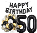 Sort Bursdagspakke, 50 år