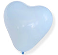 Lyseblå Ballonghjerter, 20 stk