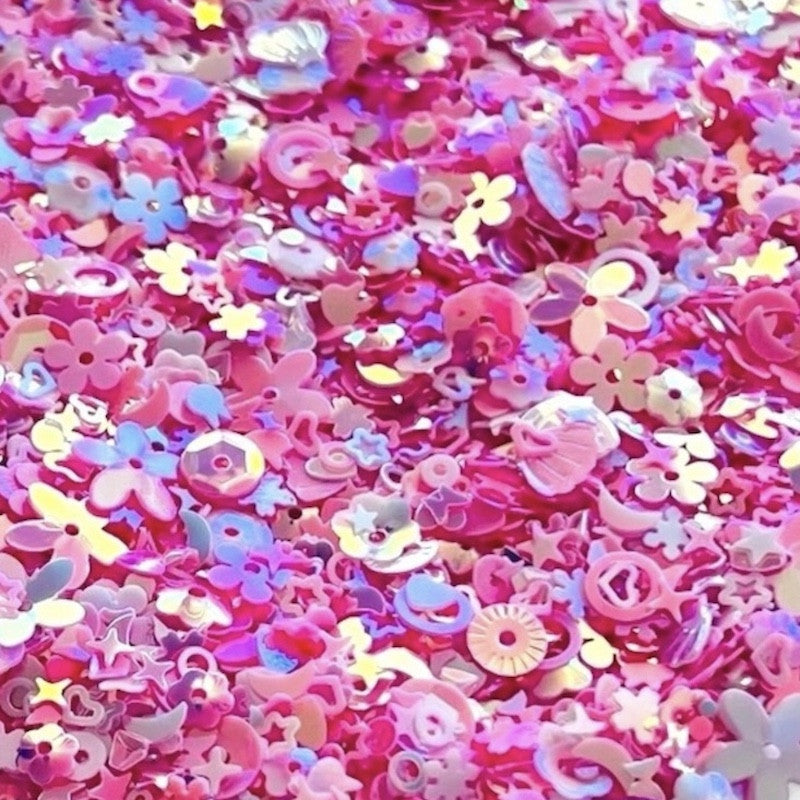 Rosa Shimmer Bordkonfetti