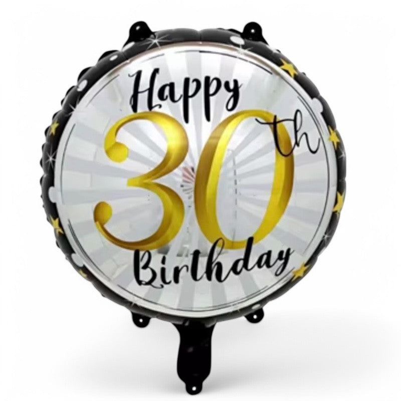 30 År, Folieballong