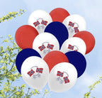 Gratulerer med Dagen Ballongbukett, 24 ballonger