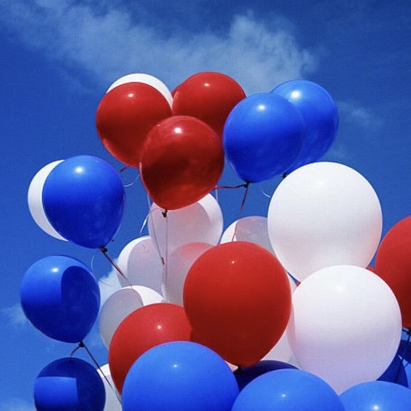 Ballonger i Rødt, Hvitt og Blått