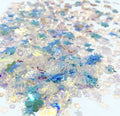Blå Shimmer Bordkonfetti