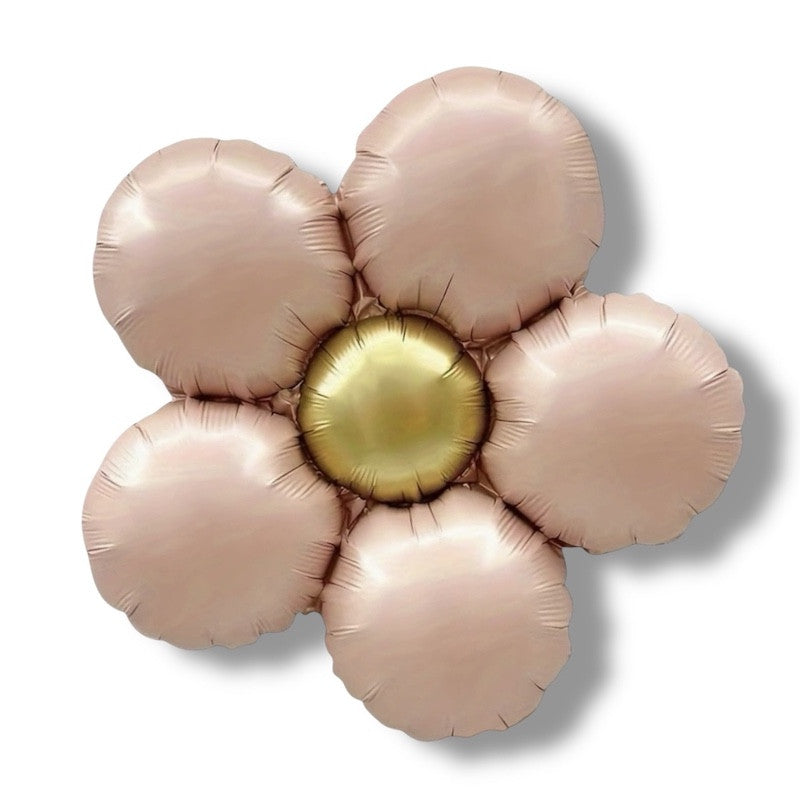 Kremfargede Folieblomster, 2 stk