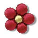 Mørkerosa Folieblomster, 2 stk