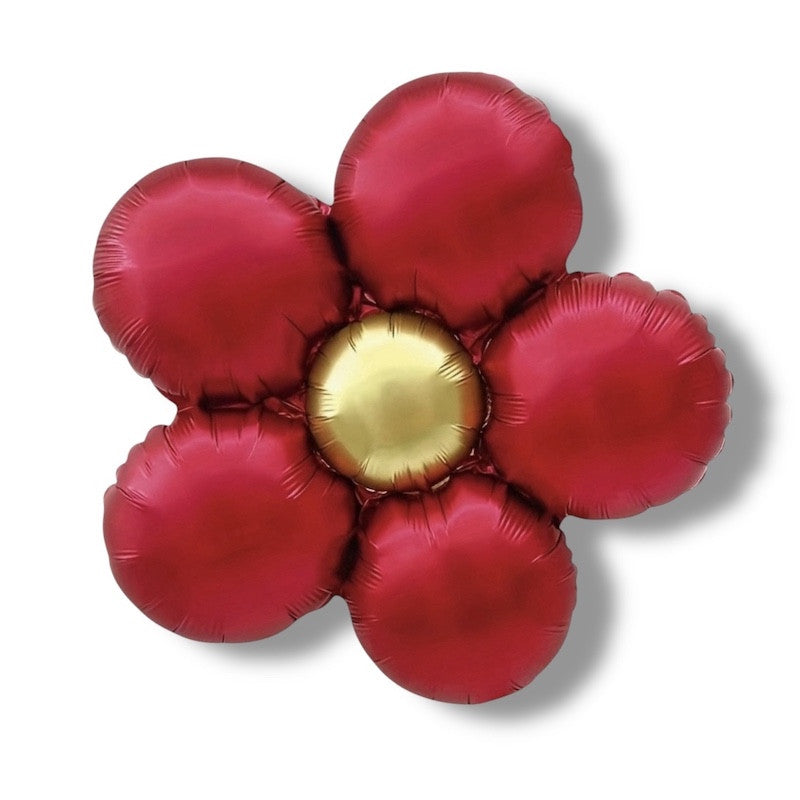 Mørkerosa Folieblomster, 2 stk