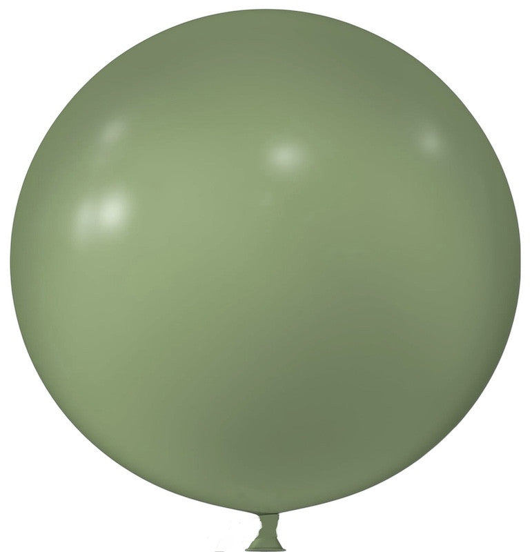 Stor Avocado Green Latexballong