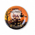 Halloween Papptallerkener, 18 cm
