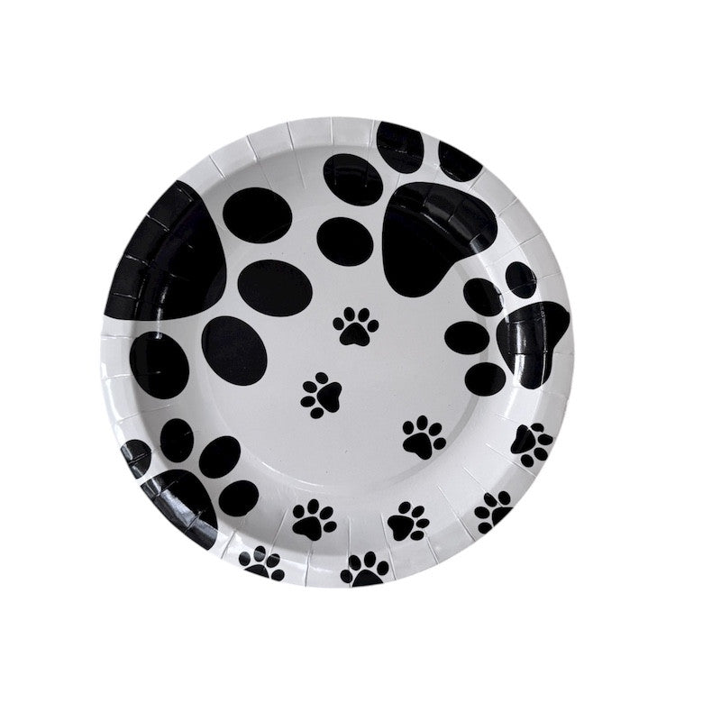 Sorte Poter Tallerkner, 18 cm