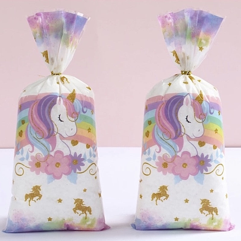 Enhjørning Candy Bags