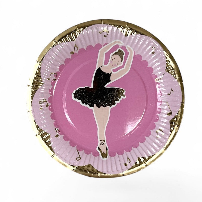 Liten Ballerina Bordpakke til 6 gjester