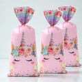 Rosa Enhjørning Candy Bags