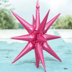 Rosa 3D Foliestjerne