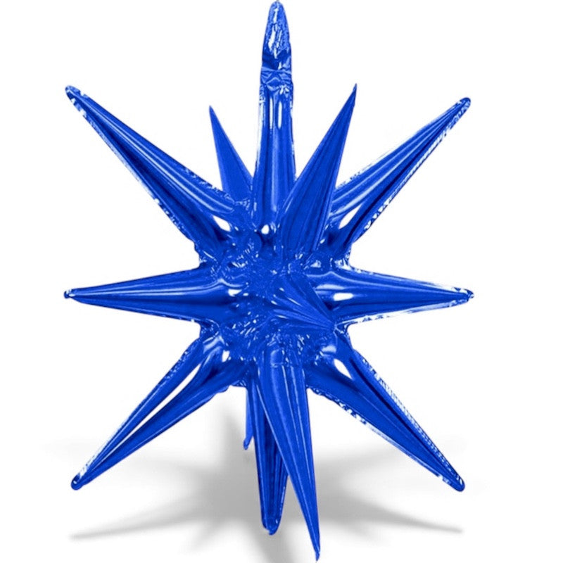 Kongeblå 3D Foliestjerne
