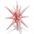 Lyserosa 3D Foliestjerne